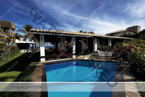 Casa em frente ao mar em Interlagos Bahia